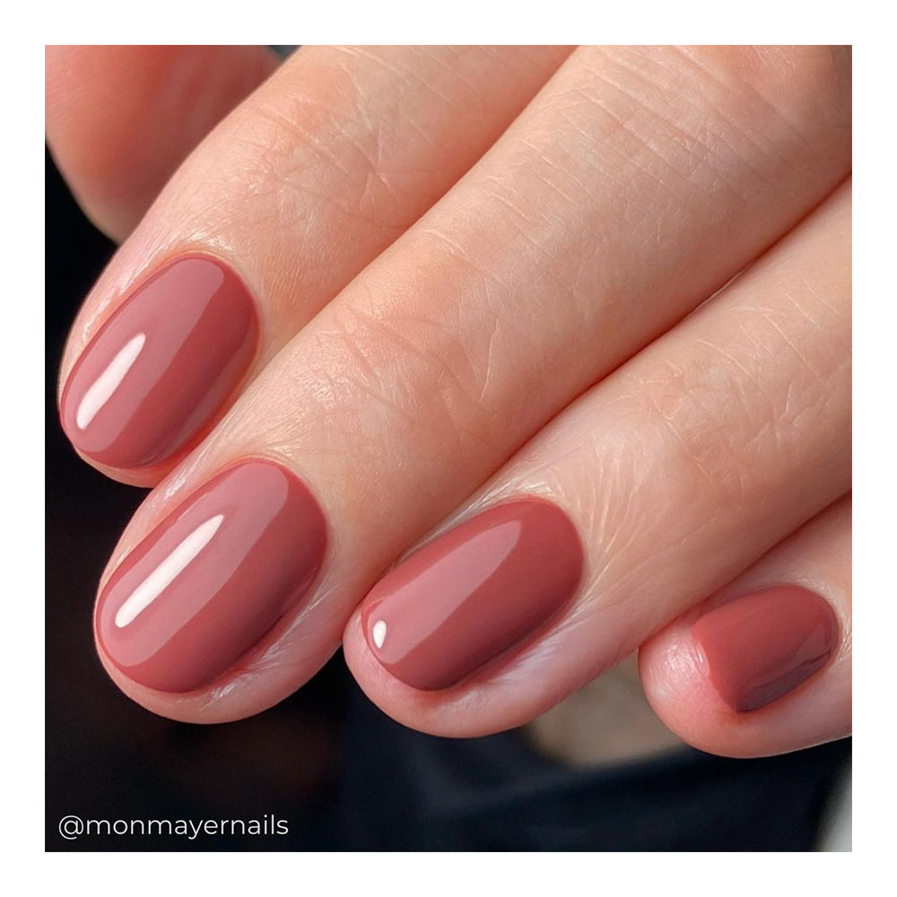 Wooded Bliss Nail Polish 15ml in Rich Mauve Pink