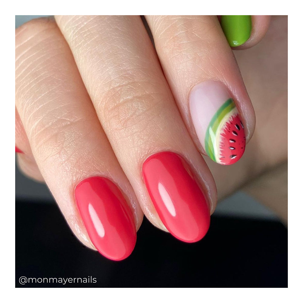 Offbeat Nail Polish in Sunset Red 15ml