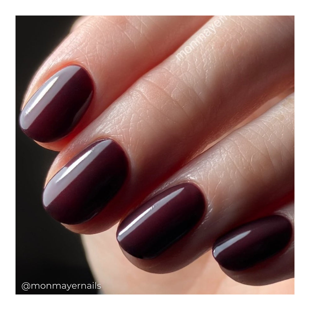 Fedora Deep Plum Brown Nail Polish 15ml