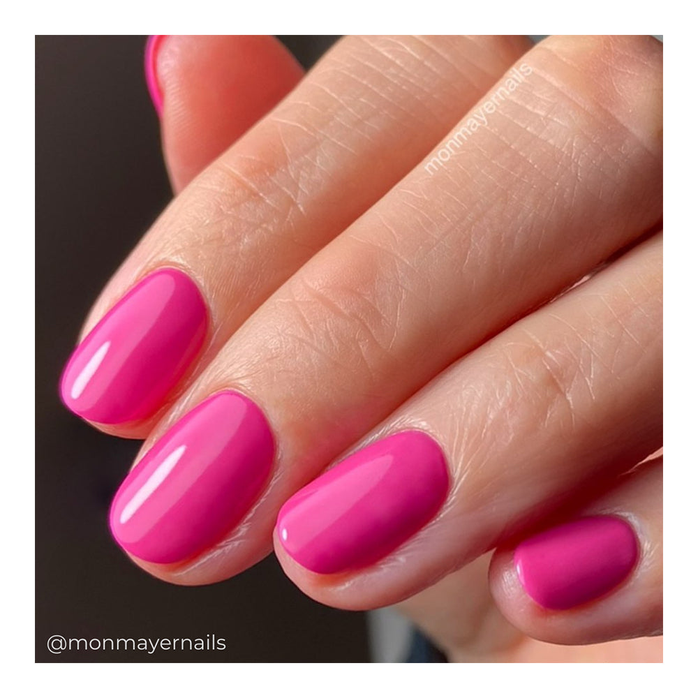 Hot Pop Pink Nail Polish 15ml