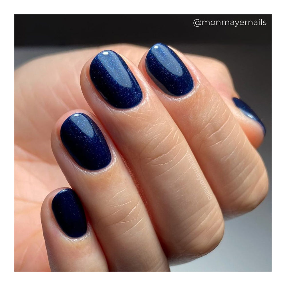 Midnight Swim Nail Polish 15ml Dark Navy Blue Shimmer