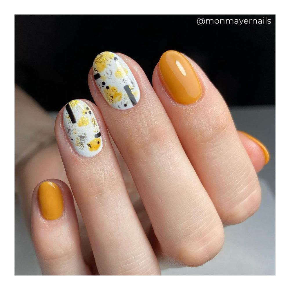 Candlelight Goldenrod Yellow Nail Polish 15ml