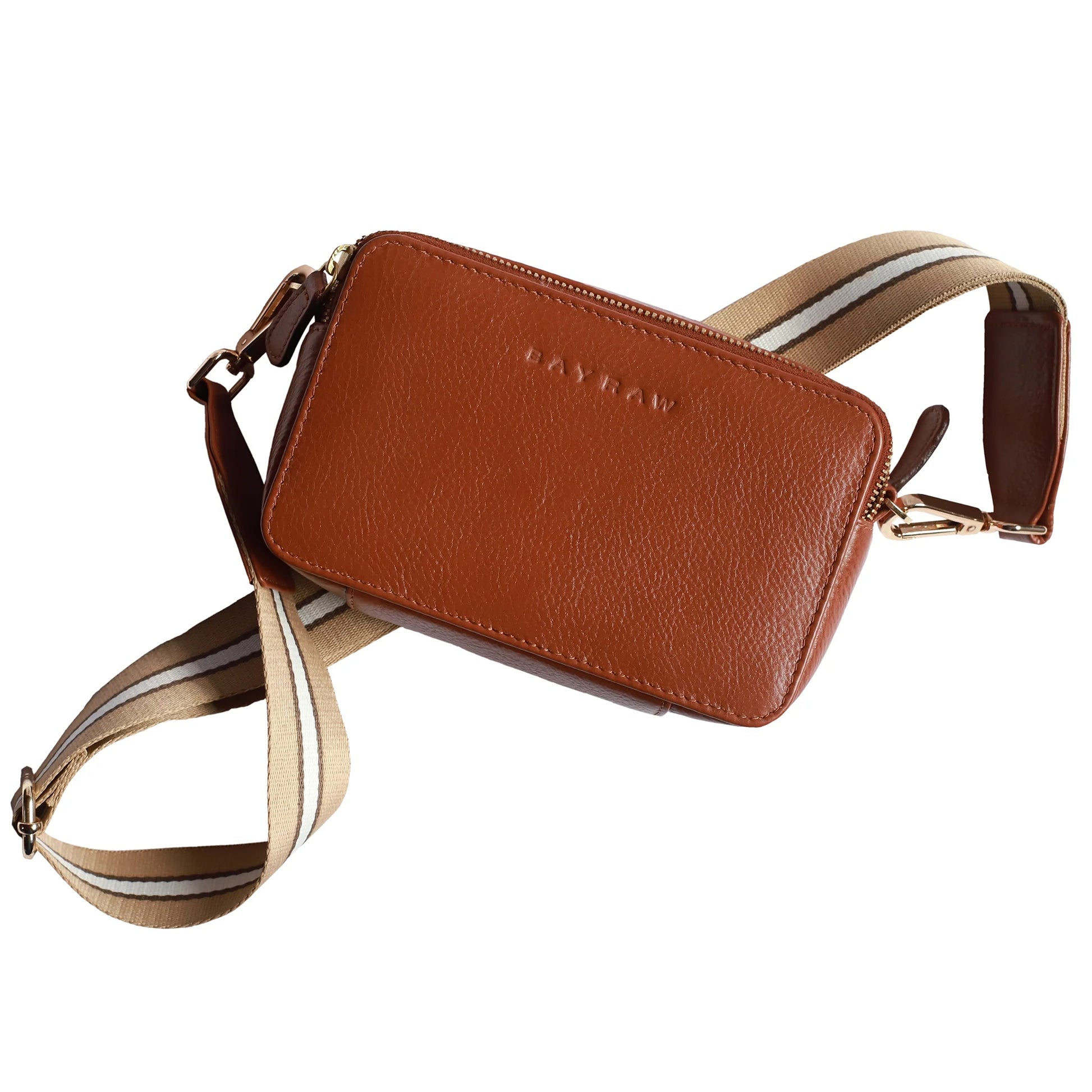 Leather Crossbody Bag with Adjustable Strap