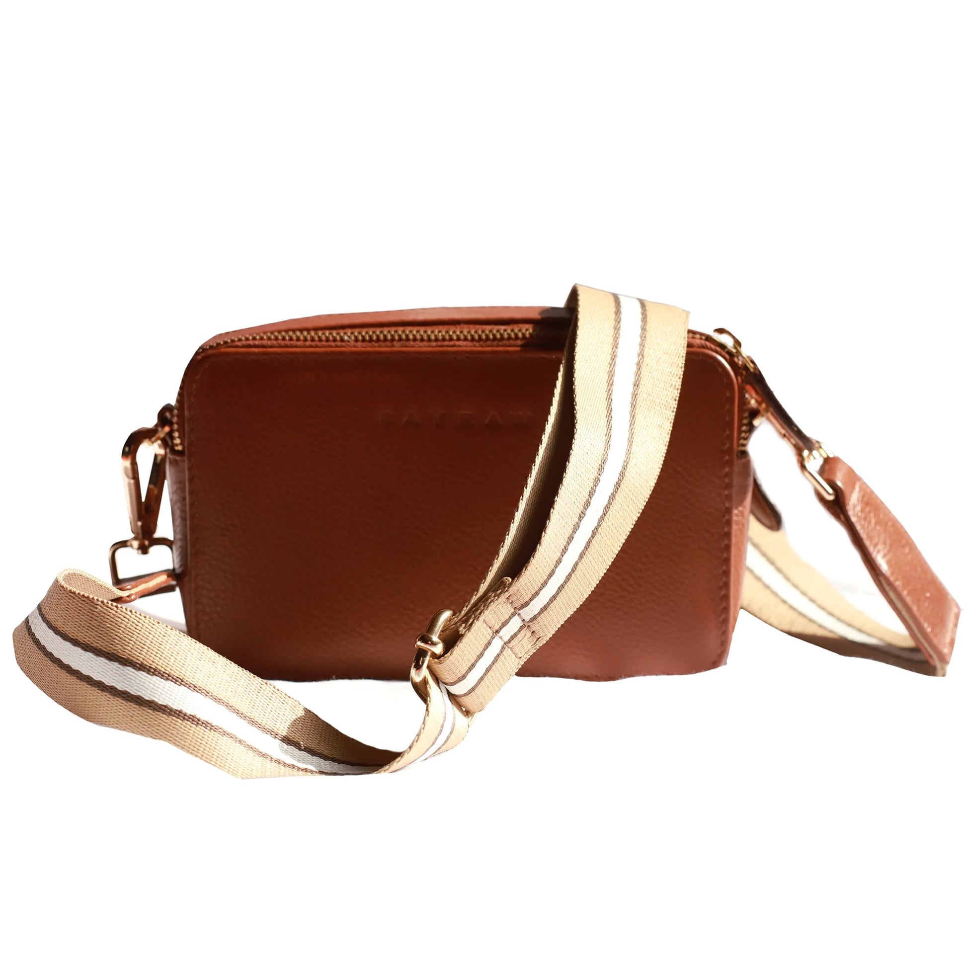 Leather Crossbody Bag with Adjustable Strap