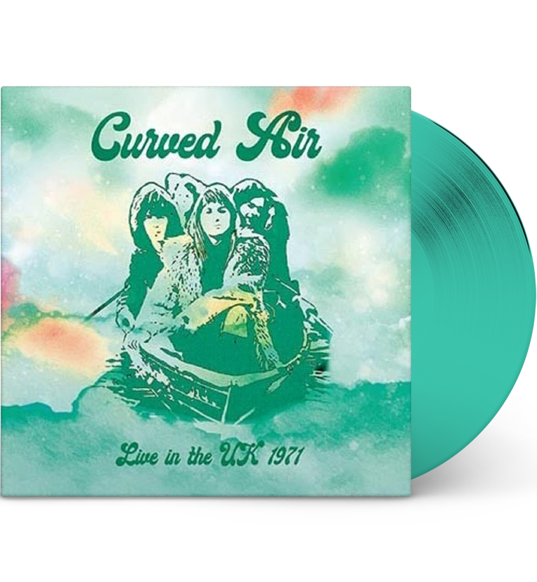 Curved Air Live in the UK 1971 Limited Edition 180g Green Vinyl