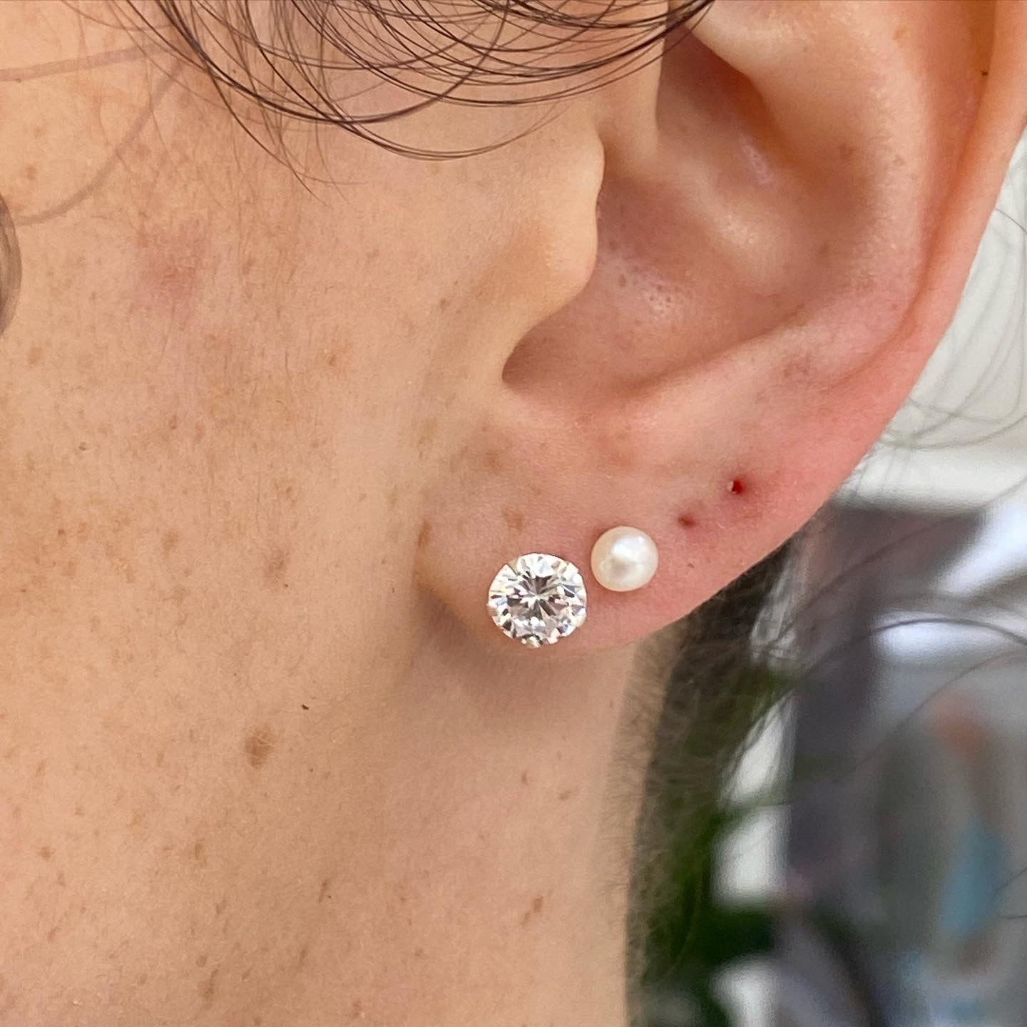 Duchess Sterling Silver Studs