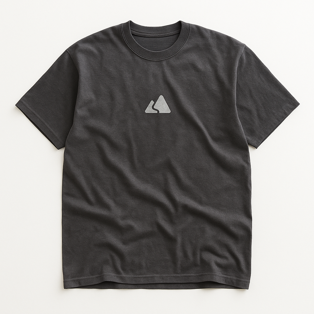 Oversized Organic Cotton Tee with Drop Shoulder