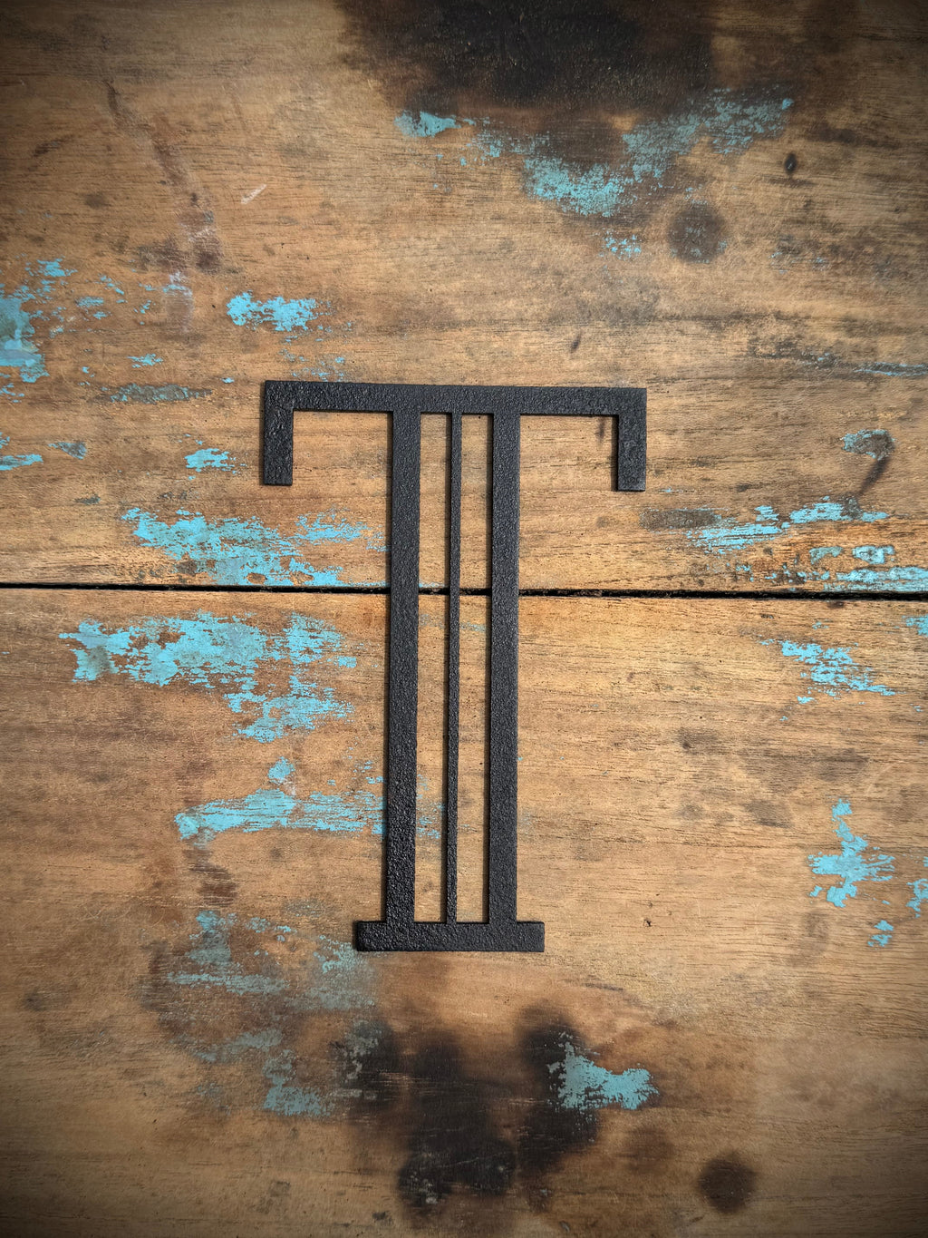 Black Art Deco Metal Letters and Numbers 5 inch or 12 inch