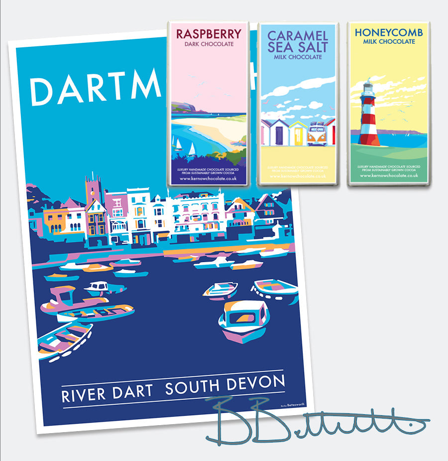Dartmouth Harbour Print and Poster