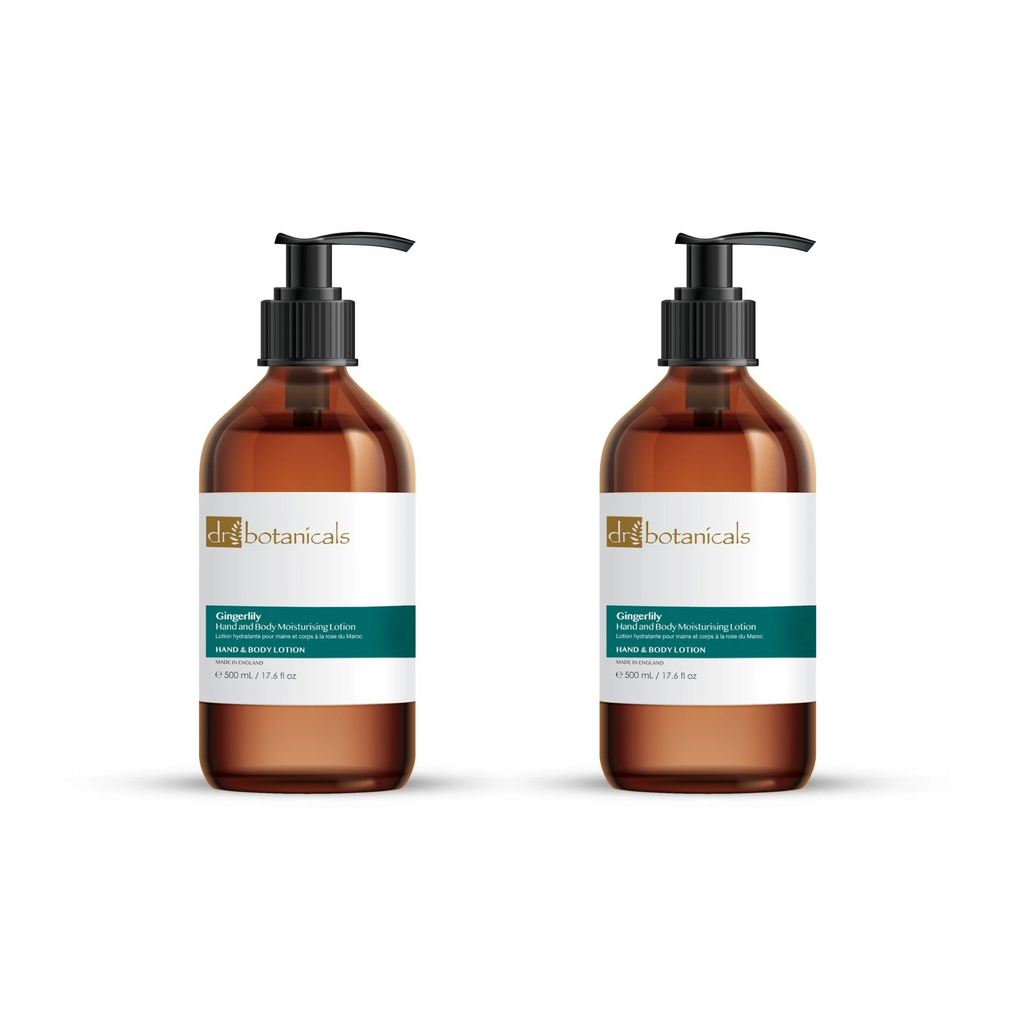 Gingerlily Hand and Body Moisturising Lotion 500ml Twin Pack