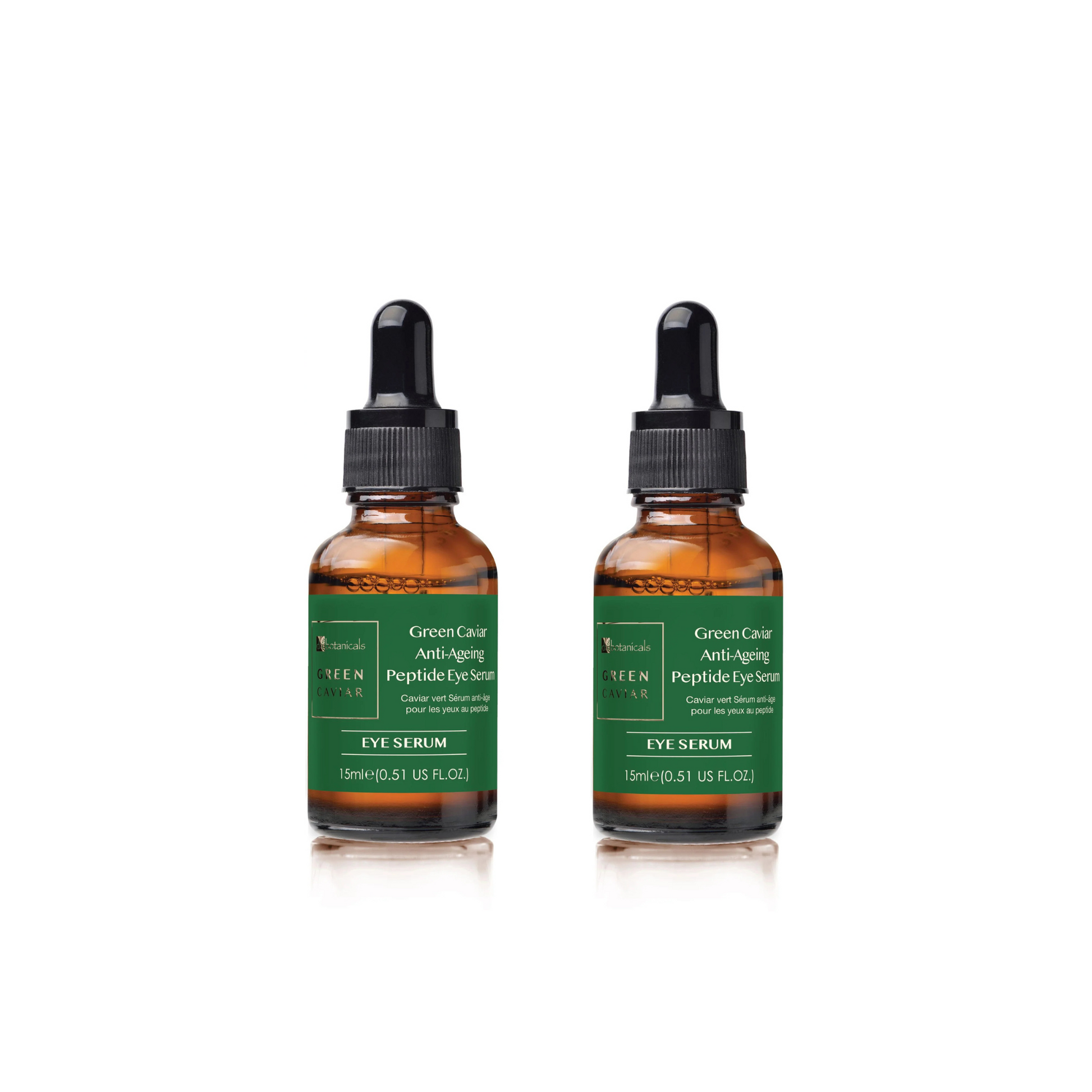 Green Caviar Anti Ageing Peptide Eye Serum 15ml Twin Pack