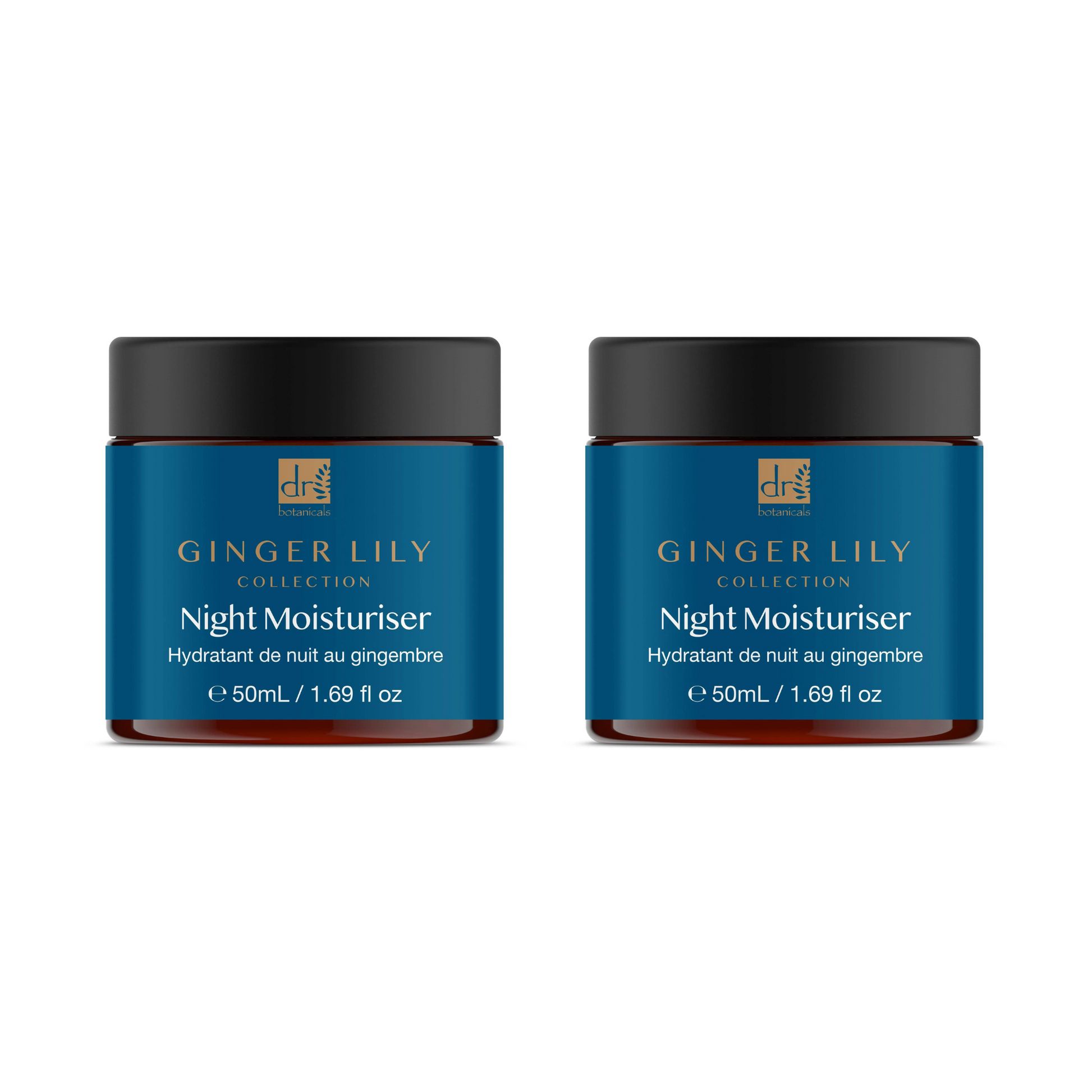 Gingerlily Night Moisturiser 50ml Twin Pack