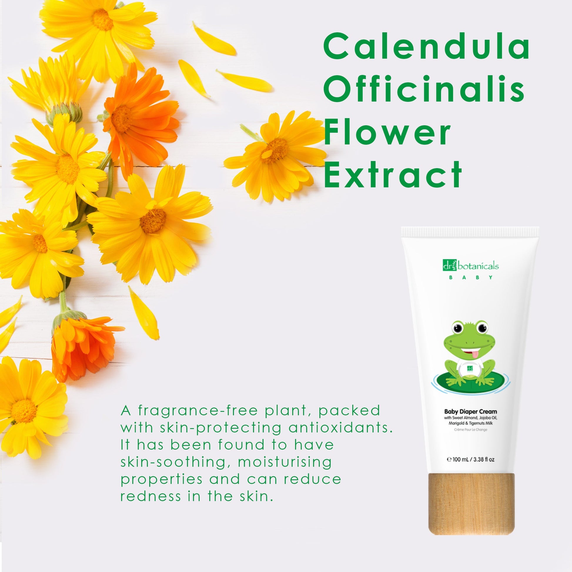 Jojoba and Sweet Almond Oil Baby Diaper Cream 100ml