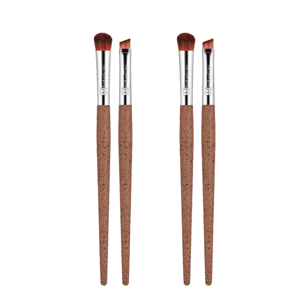 Coffee Ground Eye Brushes Twin Pack