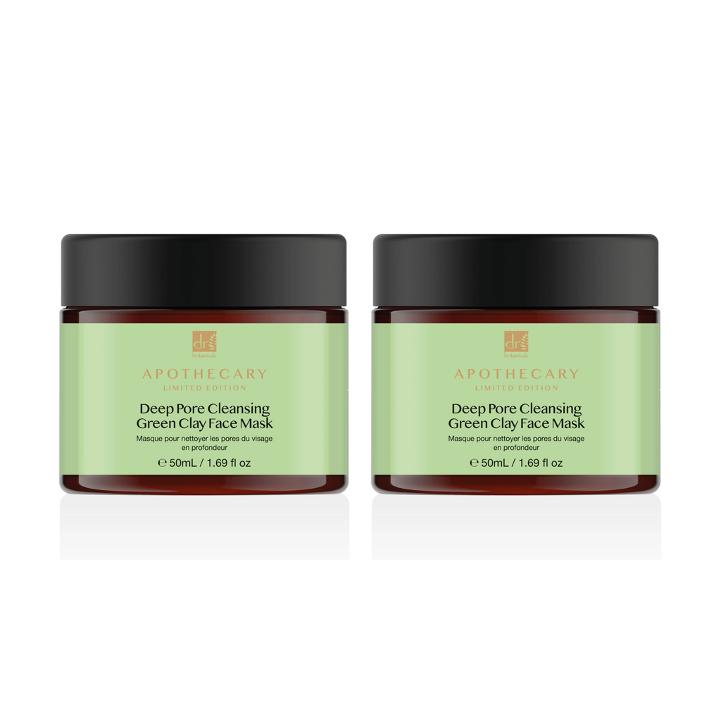 Deep Pore Cleansing Green Clay Face Mask 50ml Twin Pack