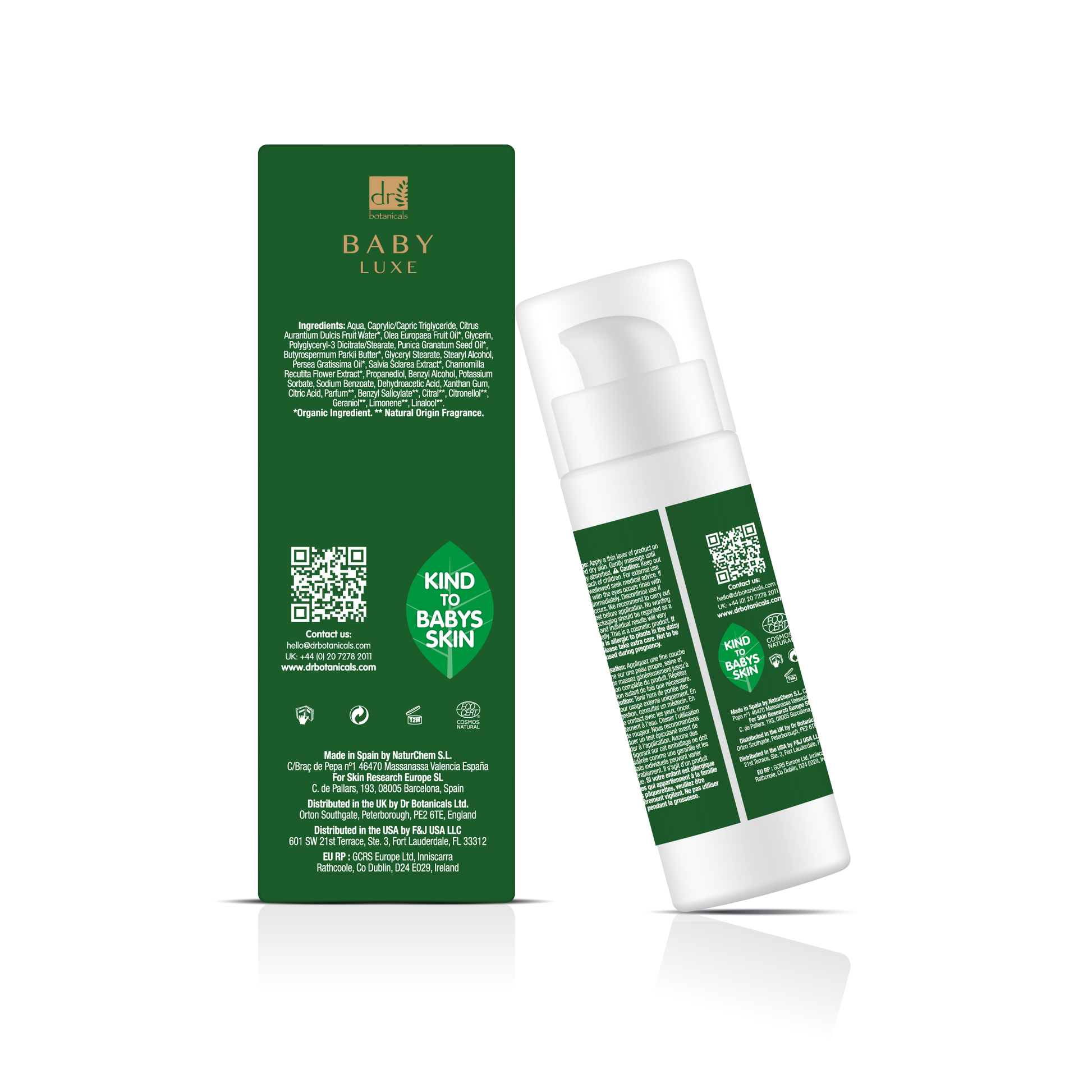 Baby Lux Collection Bubble Bath and Cream