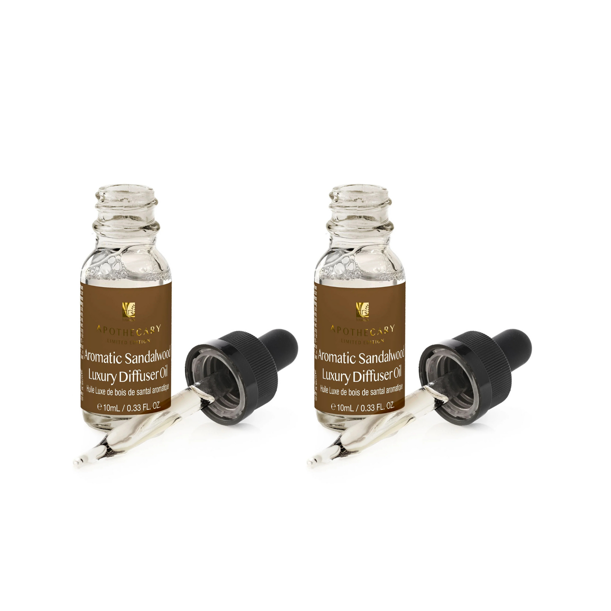 Aromatic Sandalwood Luxury Diffuser Oil 10ml Twin Pack