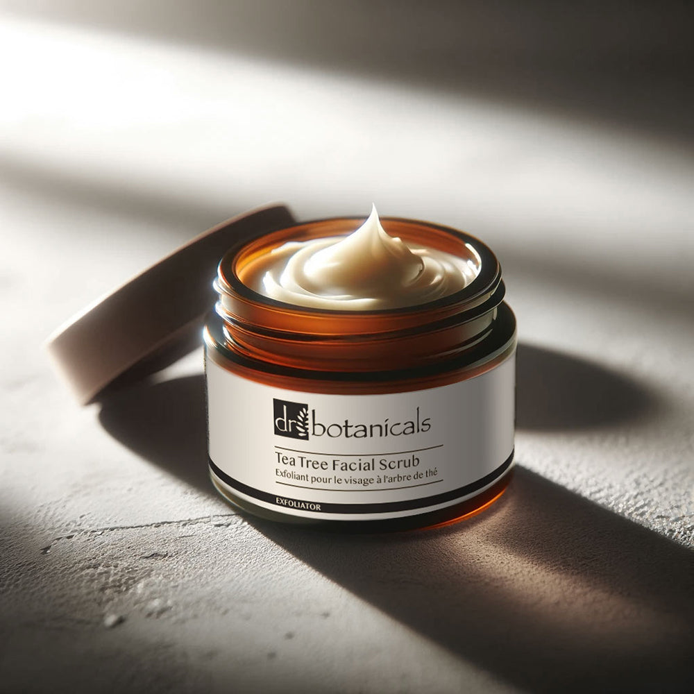 Tea Tree Facial Scrub with Salicylic Acid and Seaweed