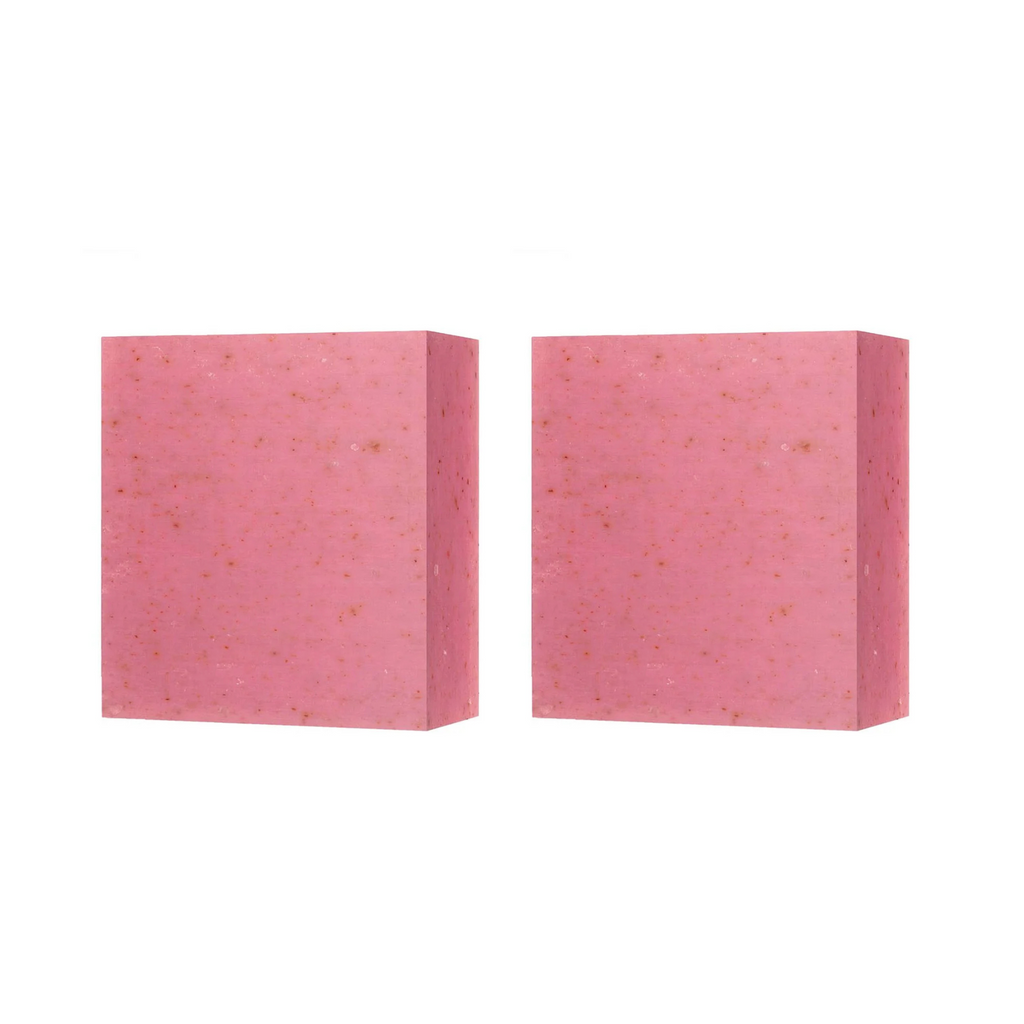 Hydrating Rose Facial Cleansing Bar Twin Pack
