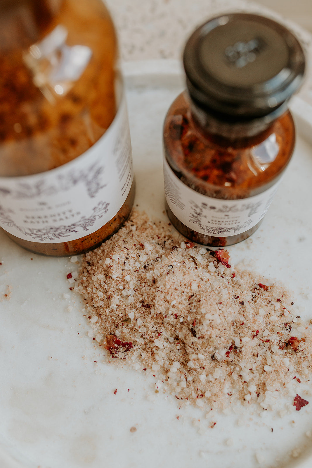 Serenity Mineral Bath Salts Lavender Bergamot