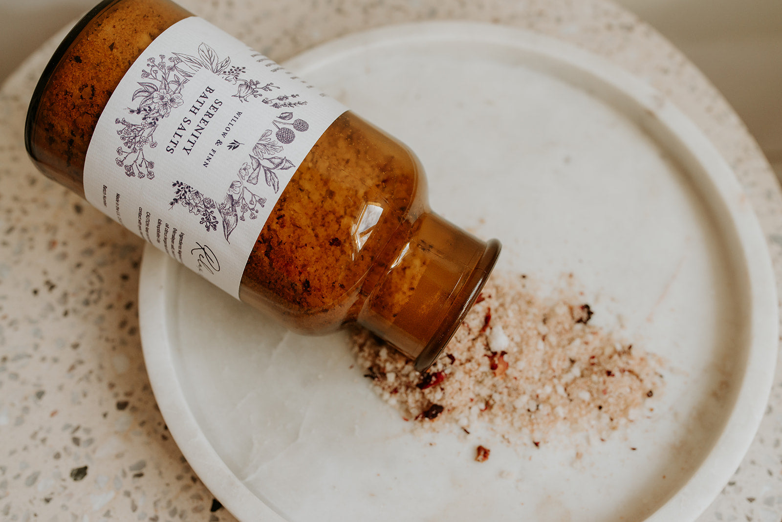 Serenity Mineral Bath Salts Lavender Bergamot