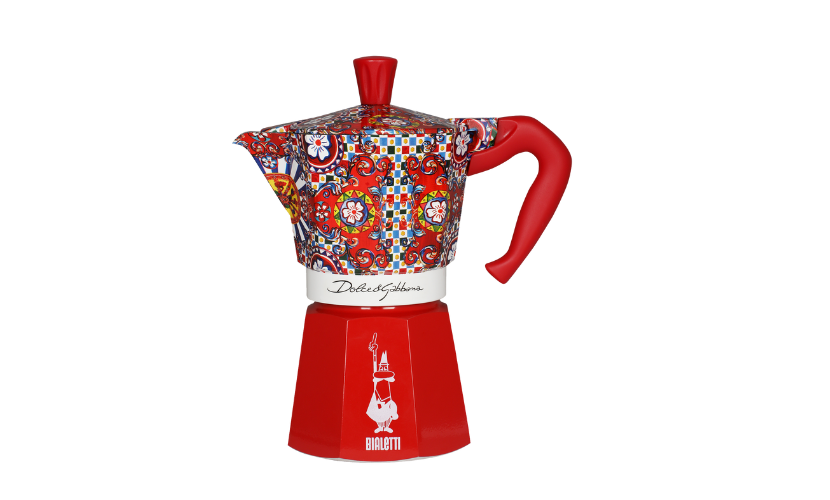 Sicilian Cart Moka Express Stovetop Coffee Maker