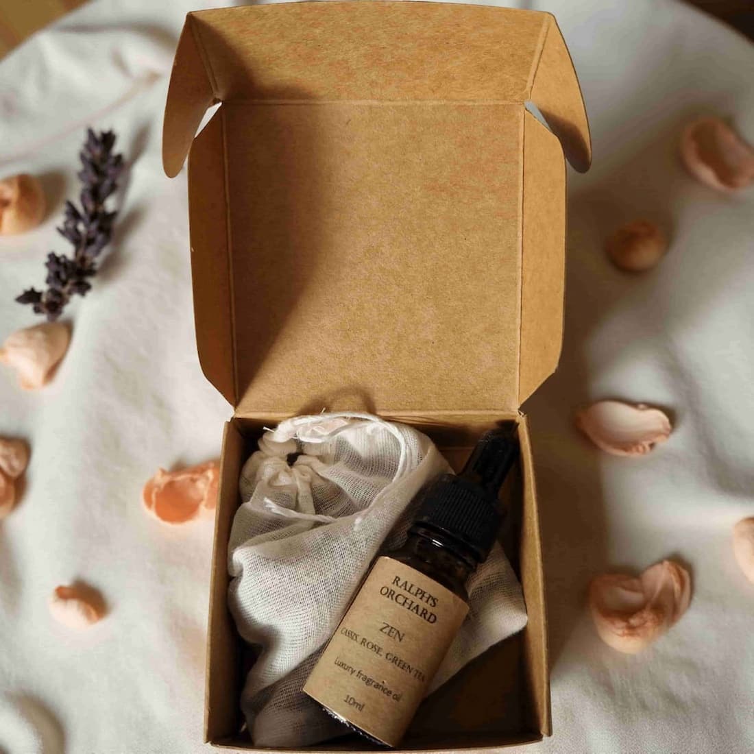 Natural Sachet Kit with Fragrance Oil