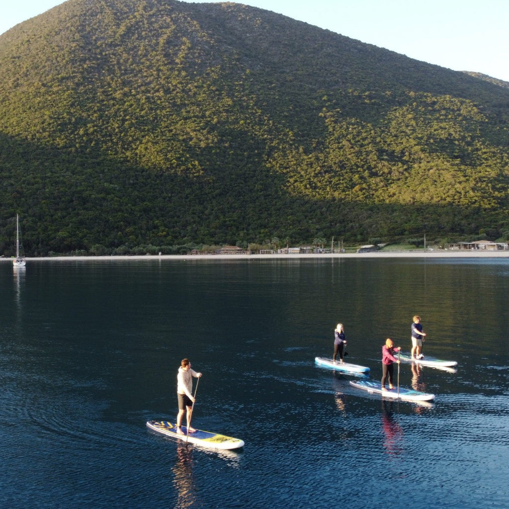 Pure Art 10ft 6in Inflatable Stand Up Paddle Board with Seat Package