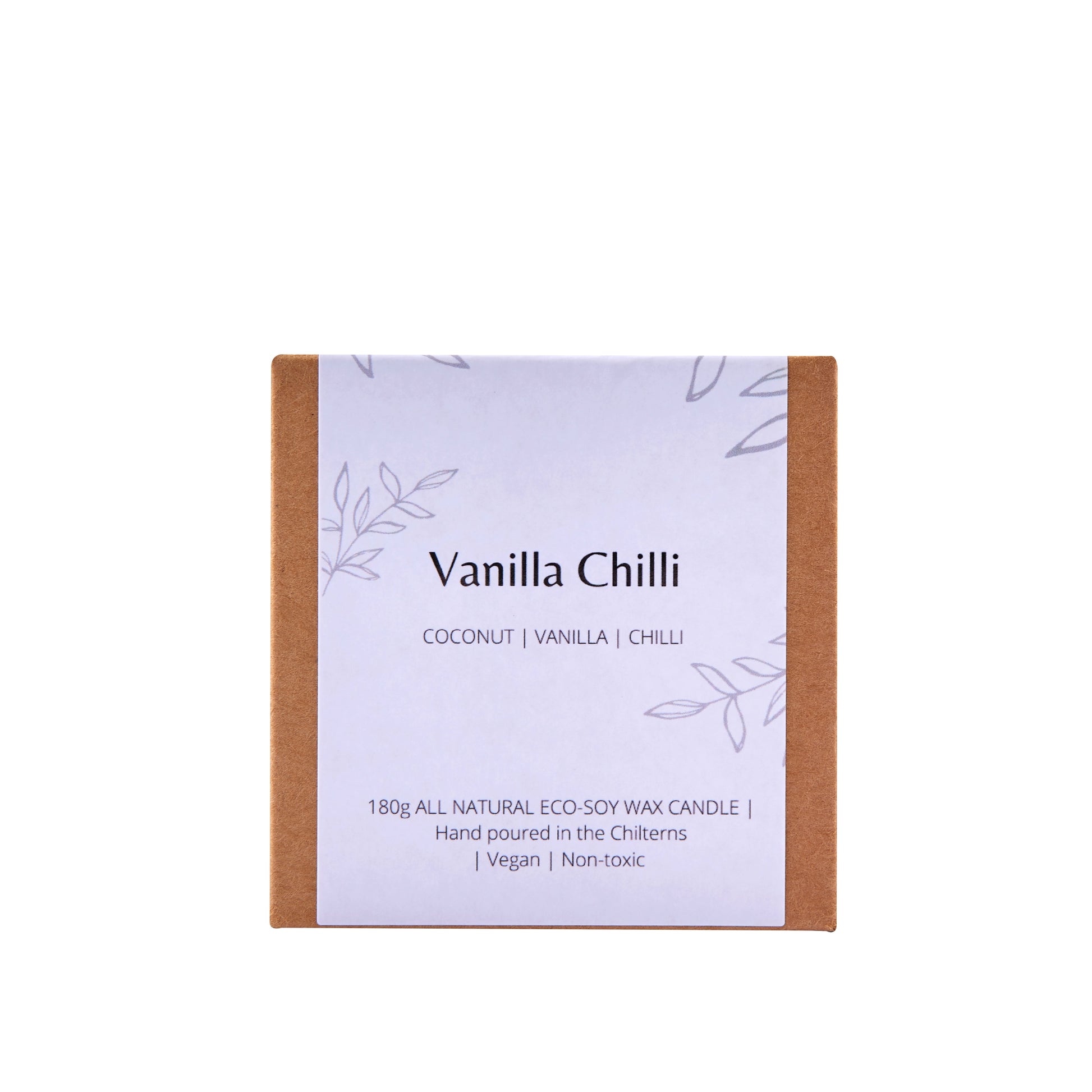 Hand Poured Soy Wax Scented Candle 180g with Essential Oils