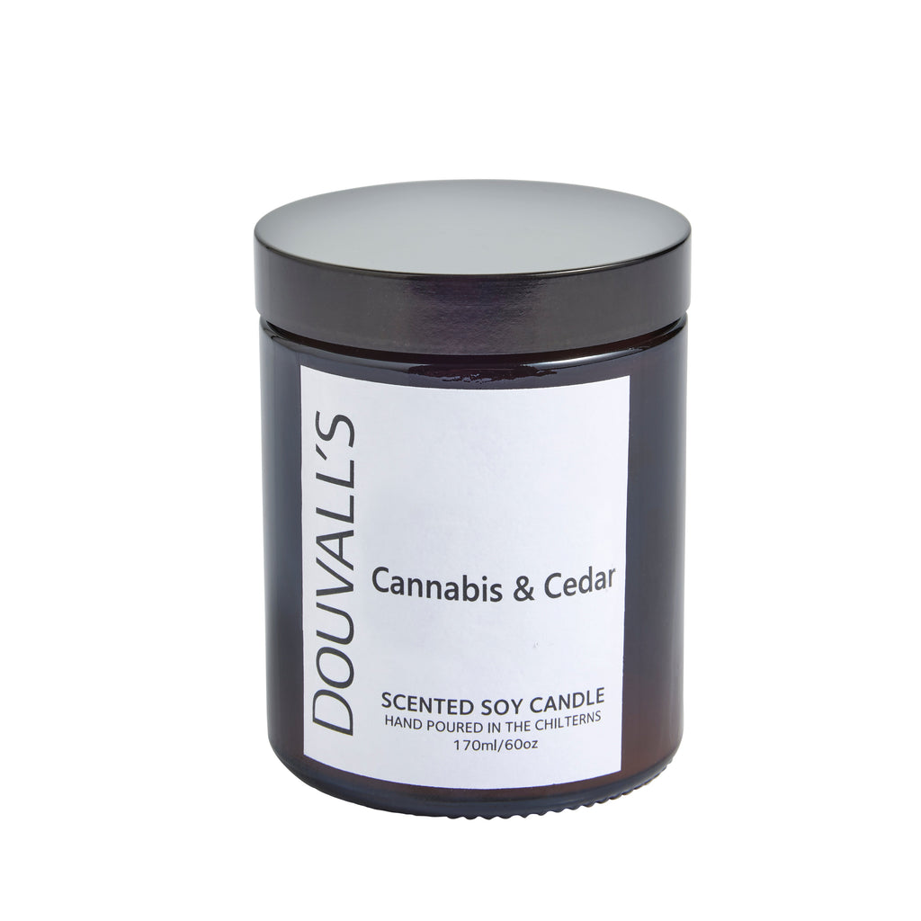 Hand Poured Soy Wax Scented Candle 180g with Essential Oils
