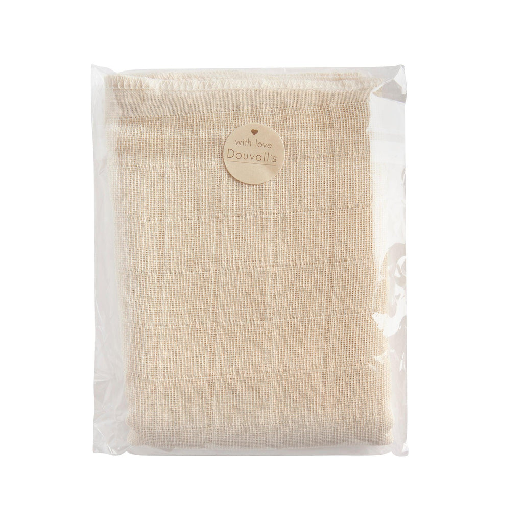 100 Percent Organic Cotton Muslin Cloth Handmade in the UK