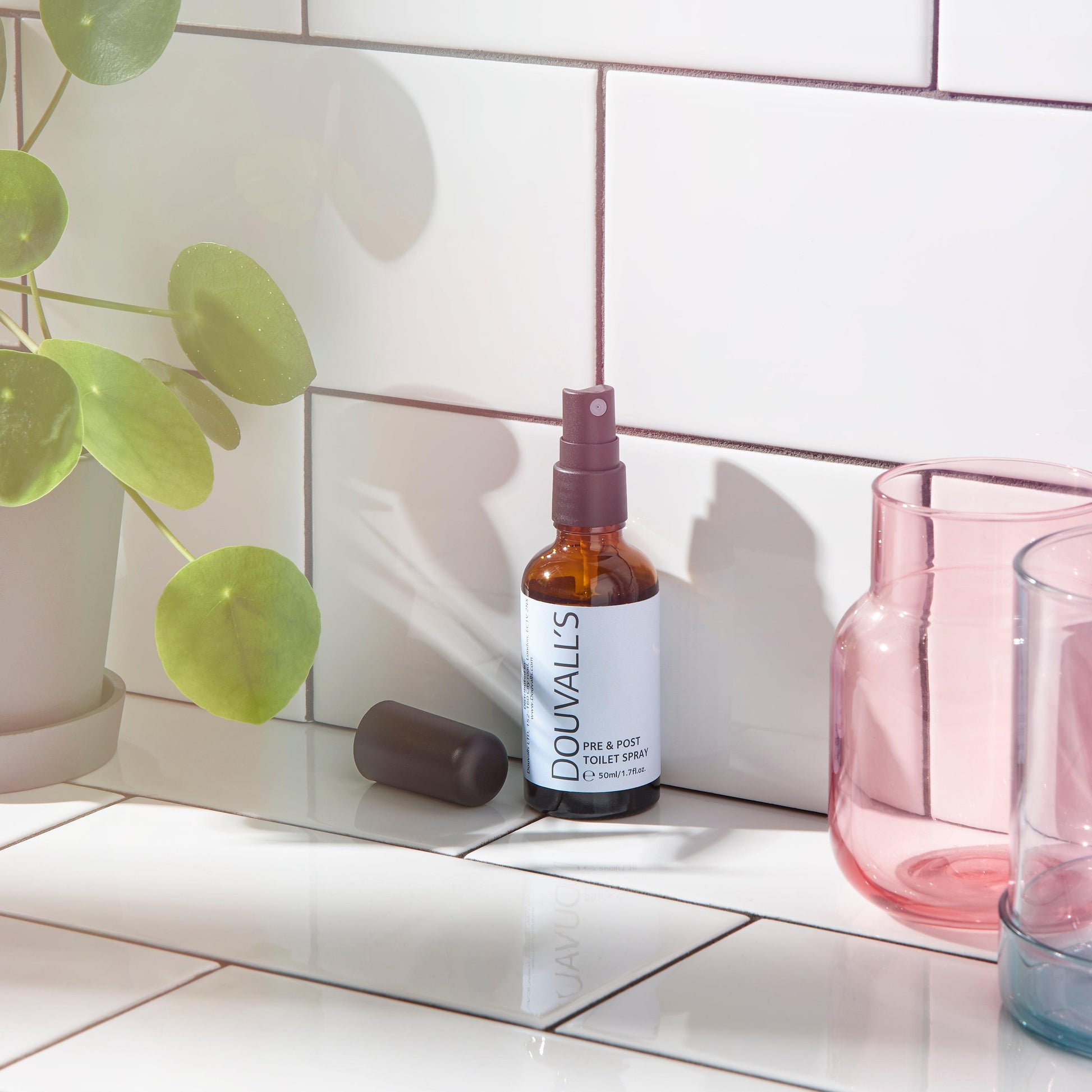 Pre and Post Toilet Spray 50ml with Natural Essential Oils
