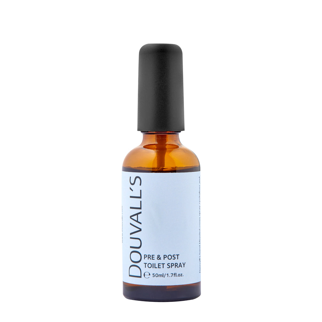 Pre and Post Toilet Spray 50ml with Natural Essential Oils