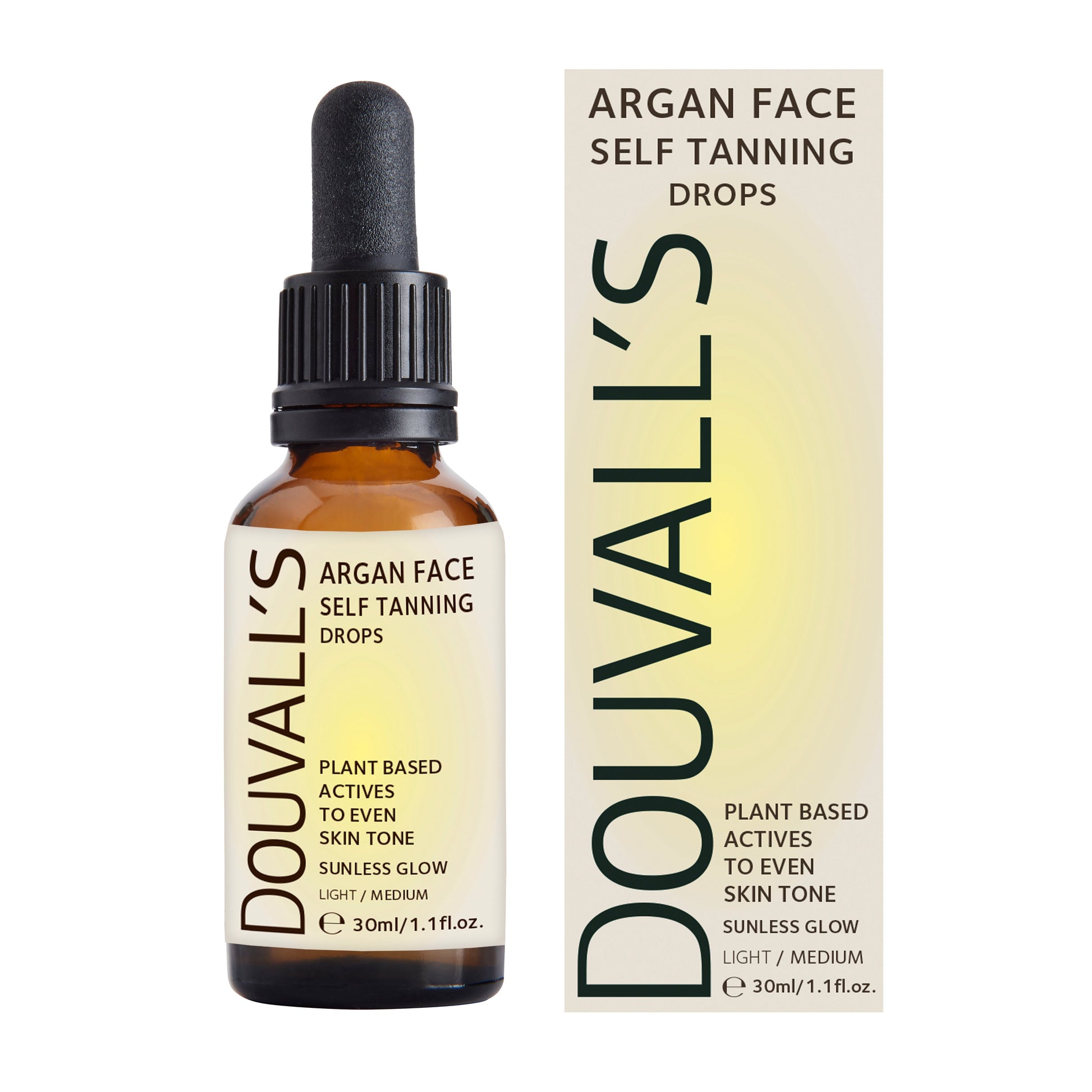 Argan Self Tanning Face Drops 30ml