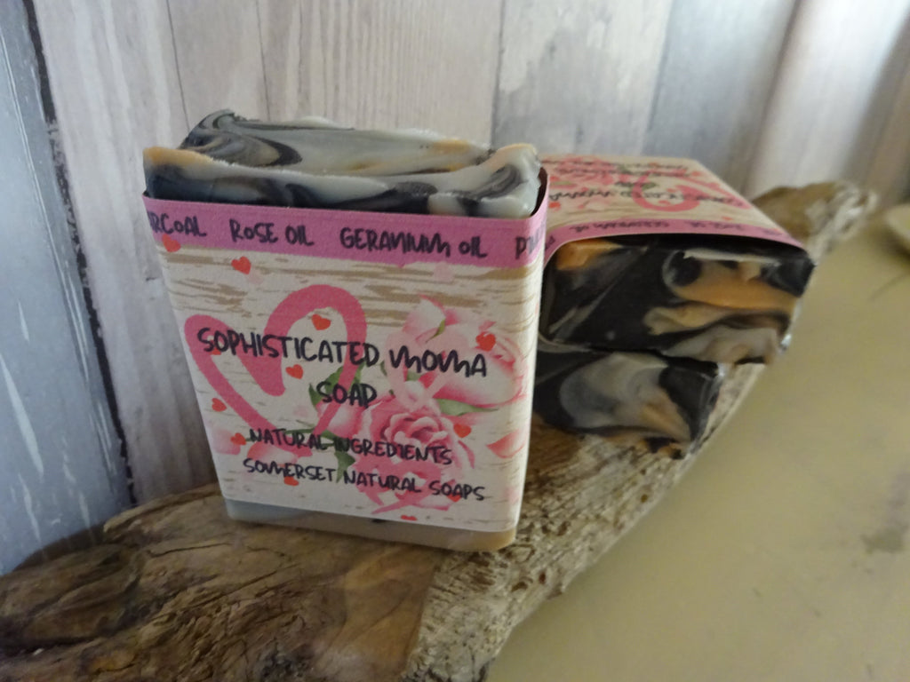 Rose Geranium and Lemongrass Vegan Soap Bar