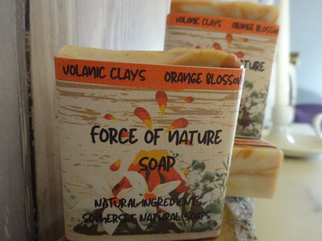 Orange Blossom and Eucalyptus Vegan Soap Bar