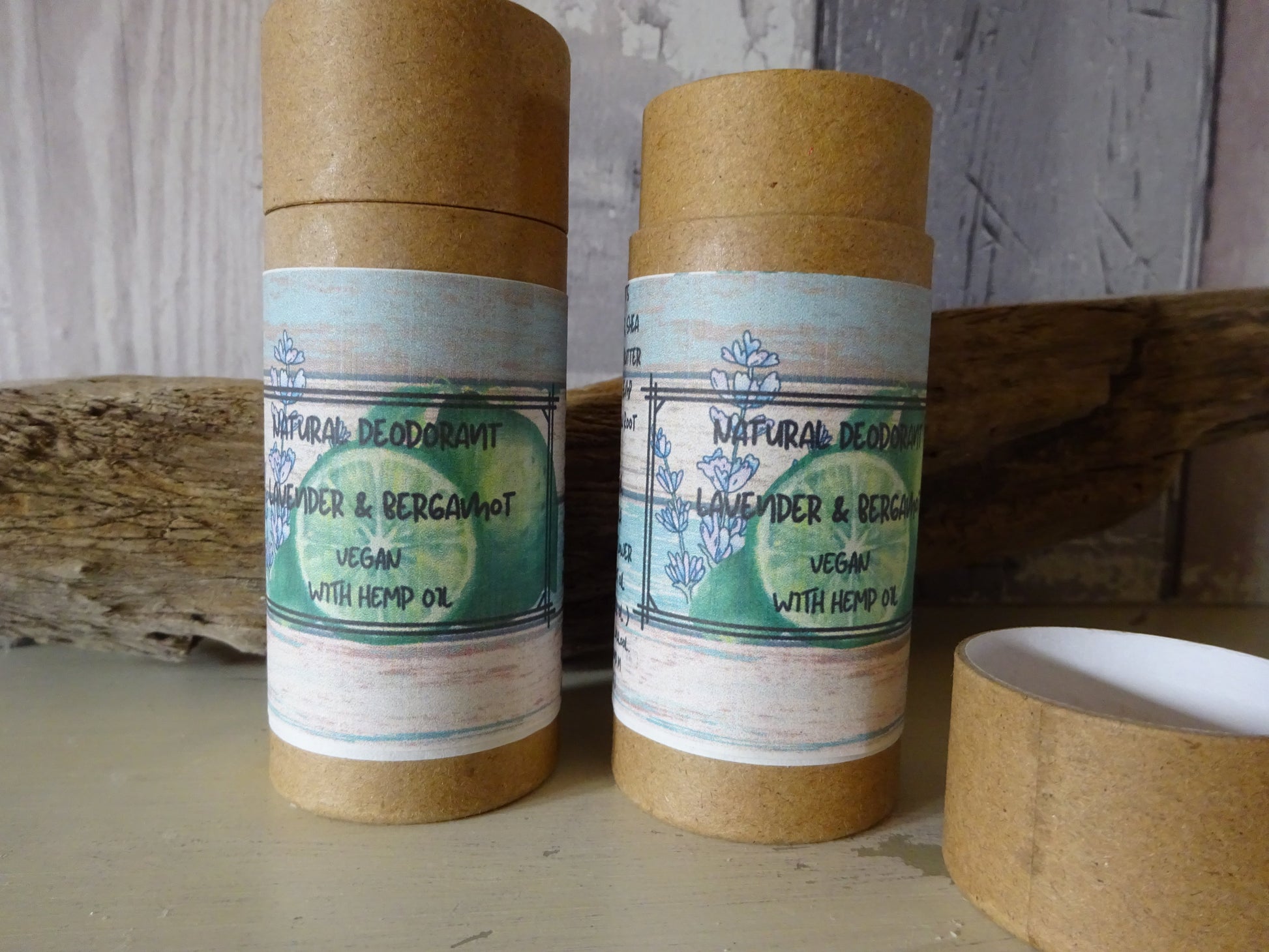 Natural Gentle Deodorant Lavender and Bergamot