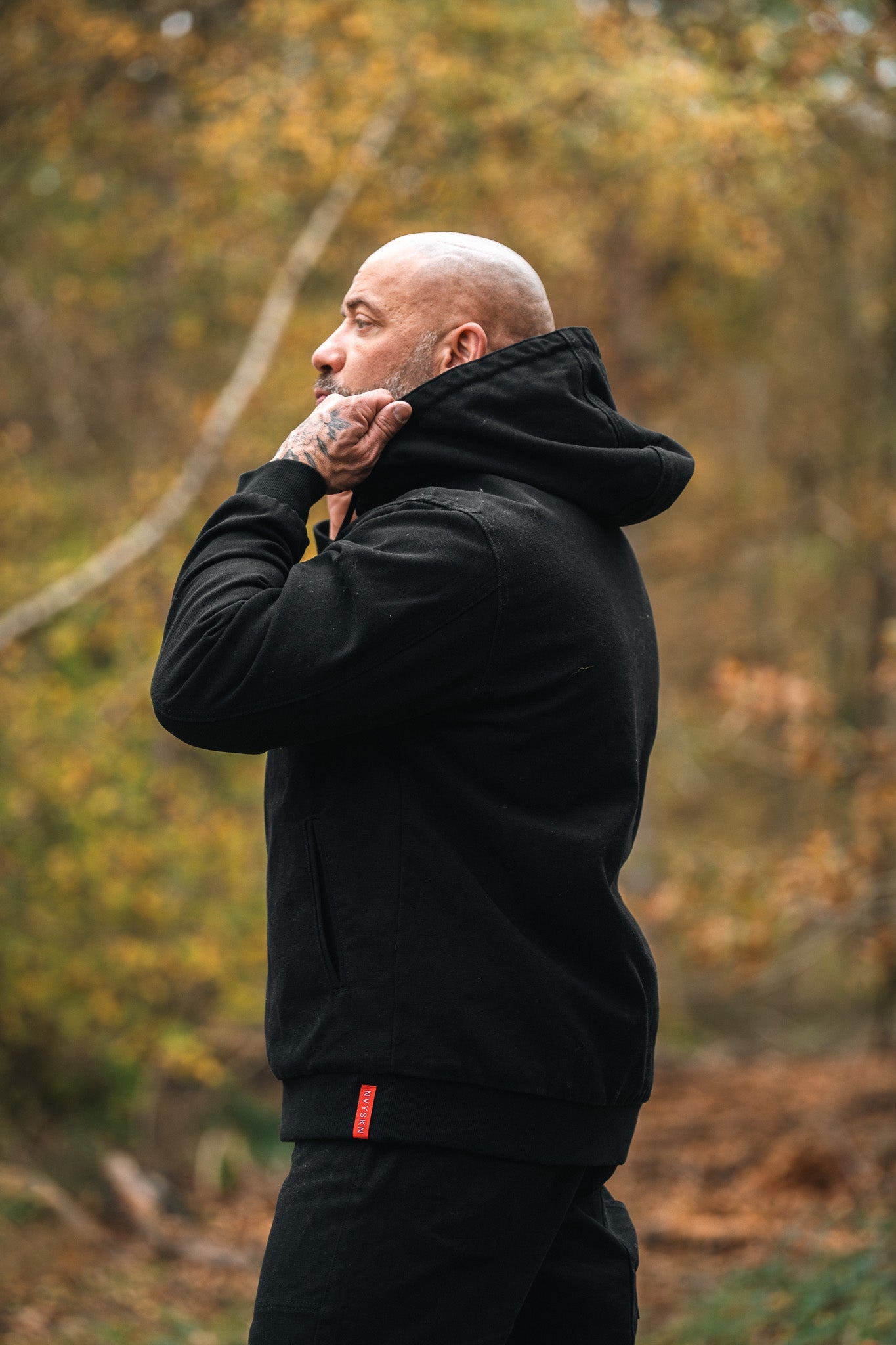 Men's Canvas Bomber Jacket