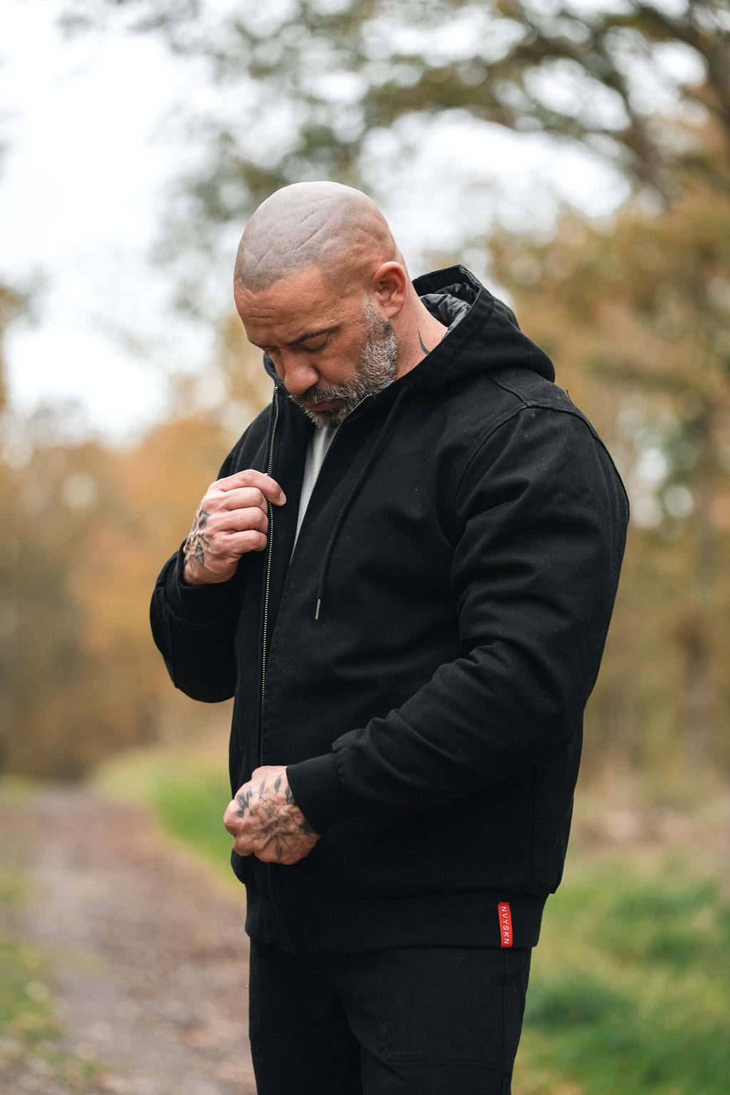 Men's Canvas Bomber Jacket