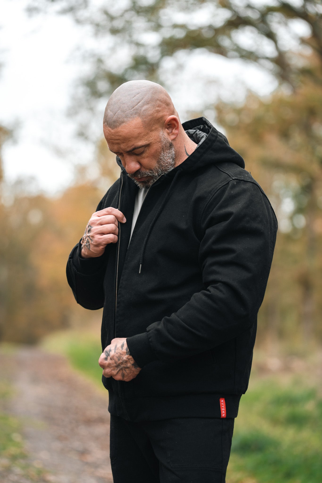 Men's Canvas Bomber Jacket