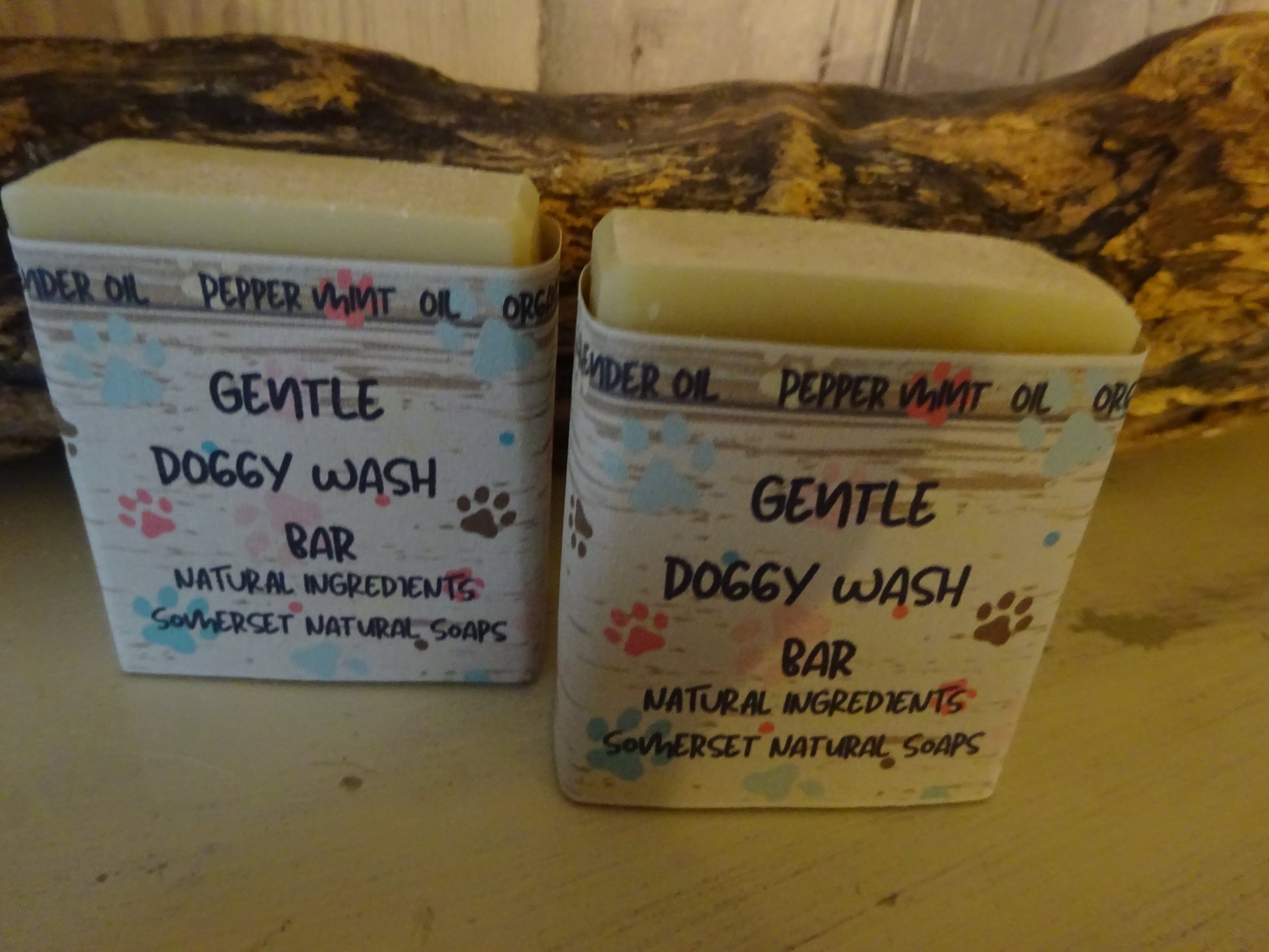 Natural Doggie Wash Bar with Lavender and Chamomile