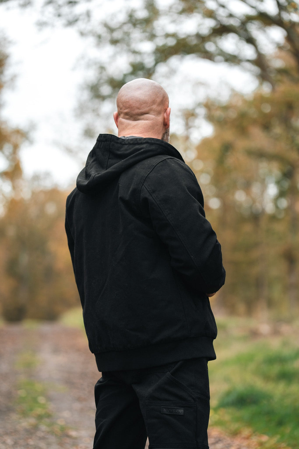 Men's Canvas Bomber Jacket