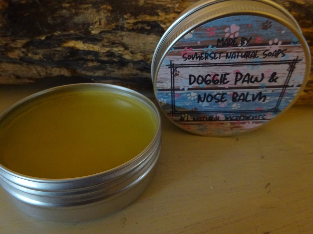 Natural Paw and Nose Balm for Dogs