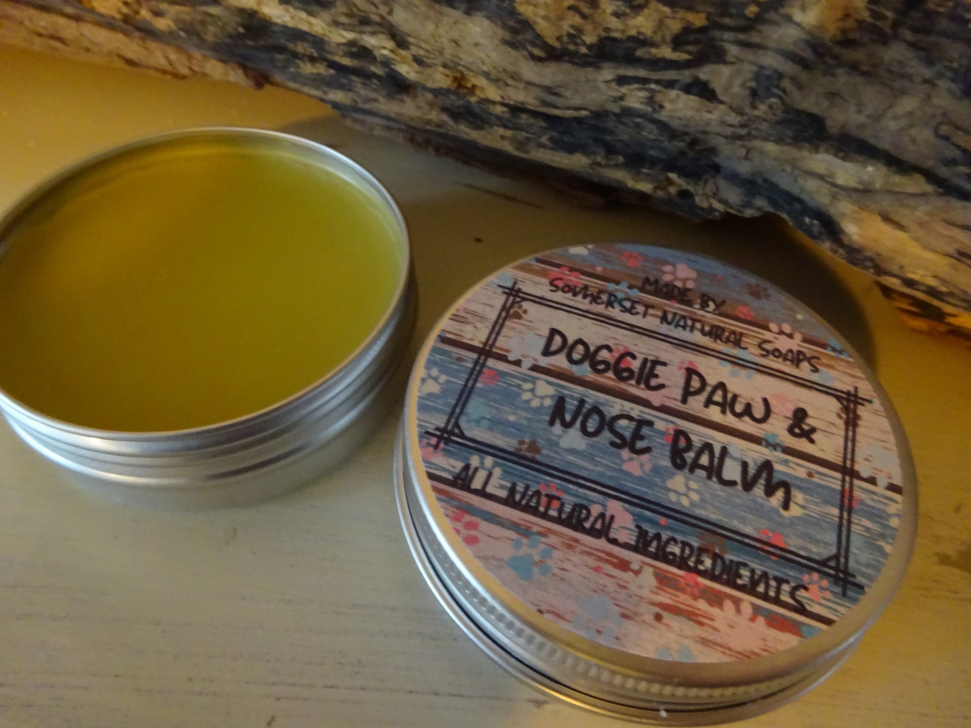 Natural Paw and Nose Balm for Dogs