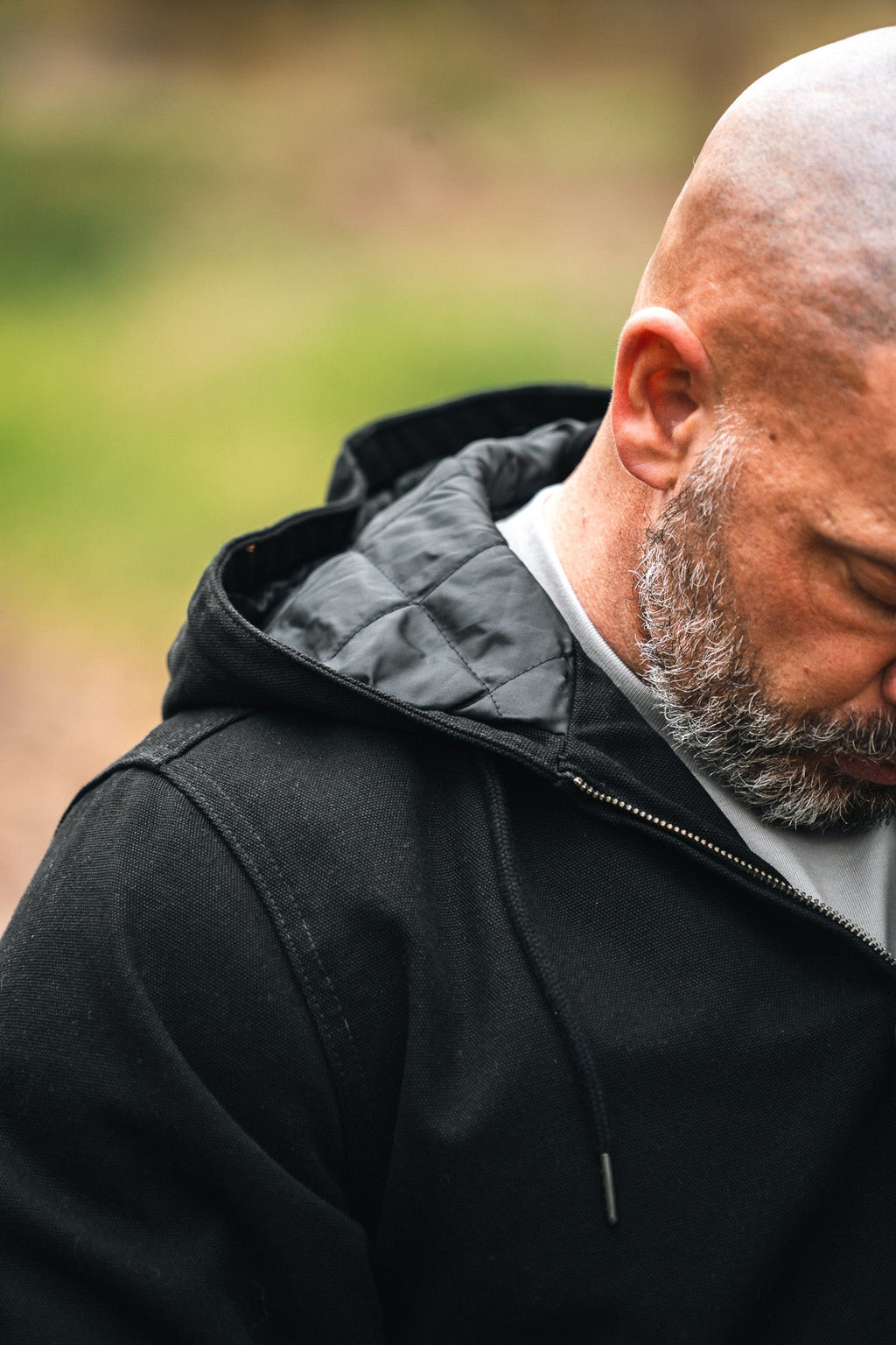 Men's Canvas Bomber Jacket