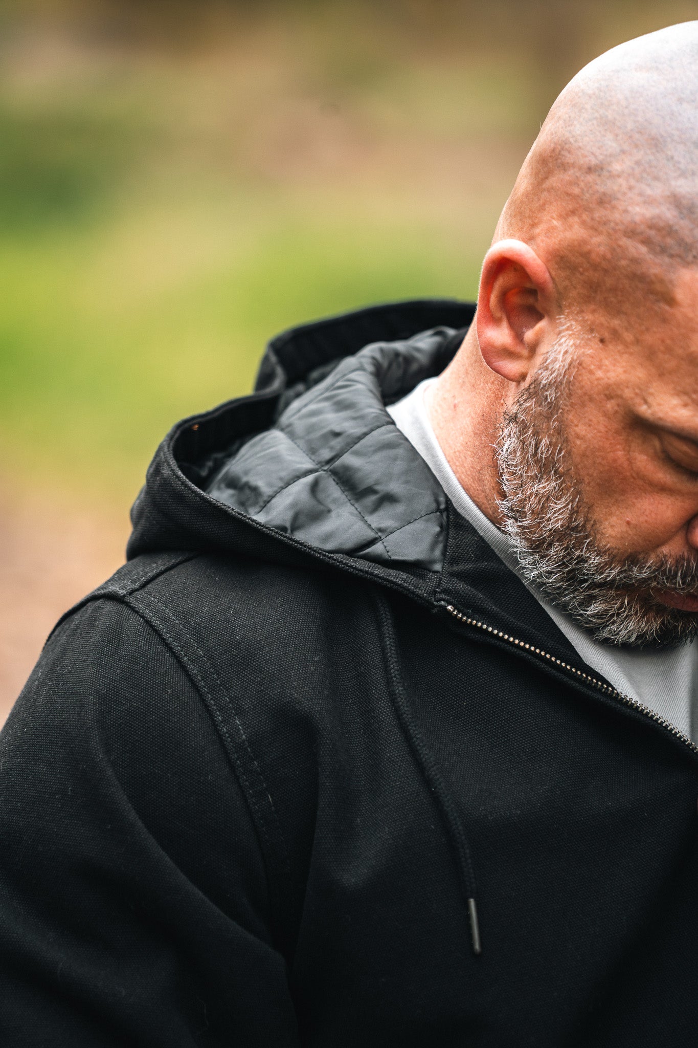 Men's Canvas Bomber Jacket