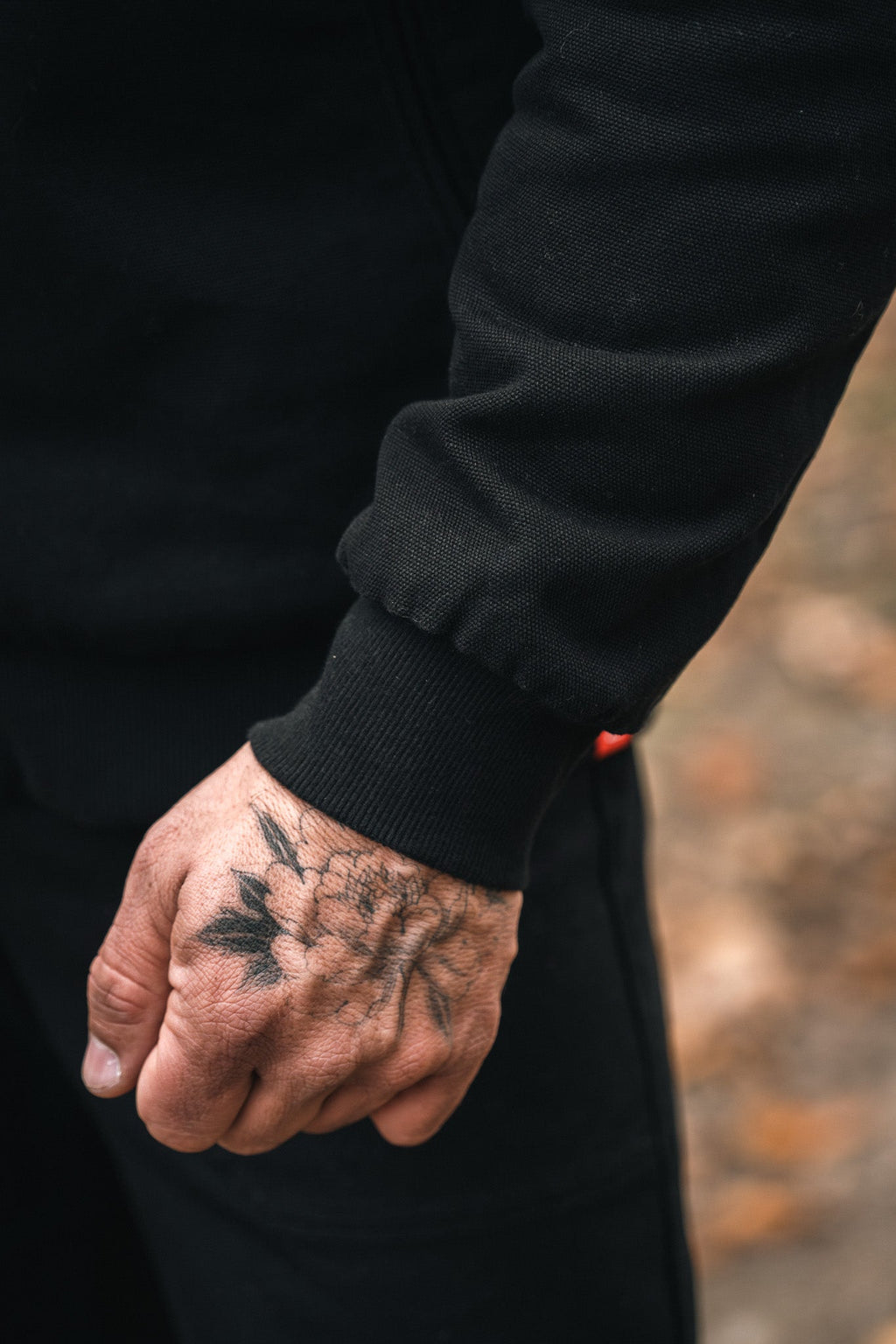 Men's Canvas Bomber Jacket