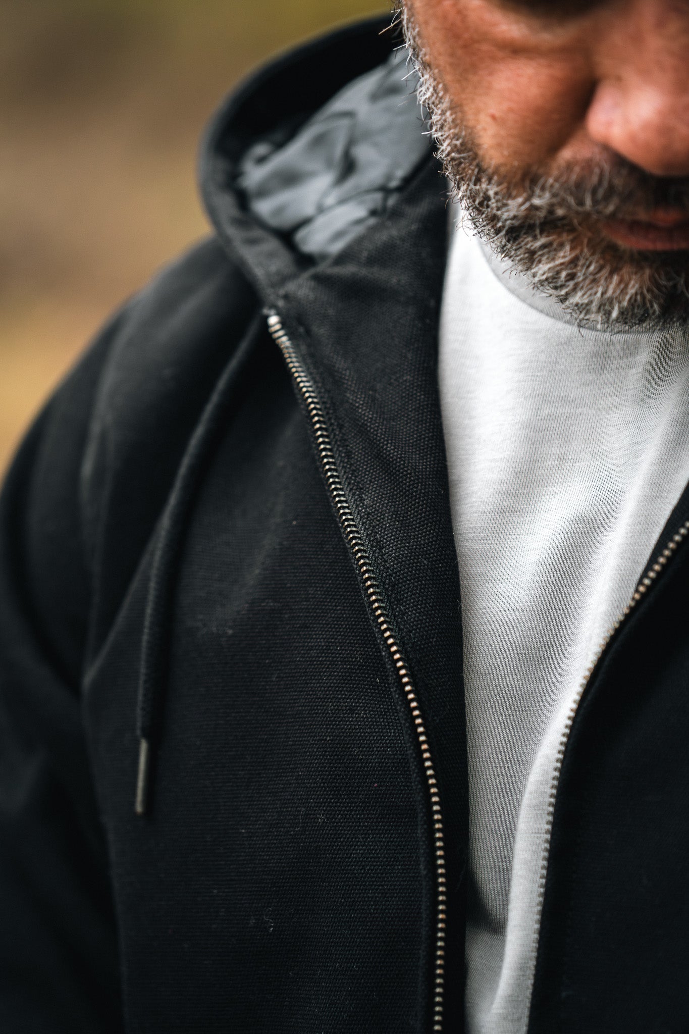 Men's Canvas Bomber Jacket