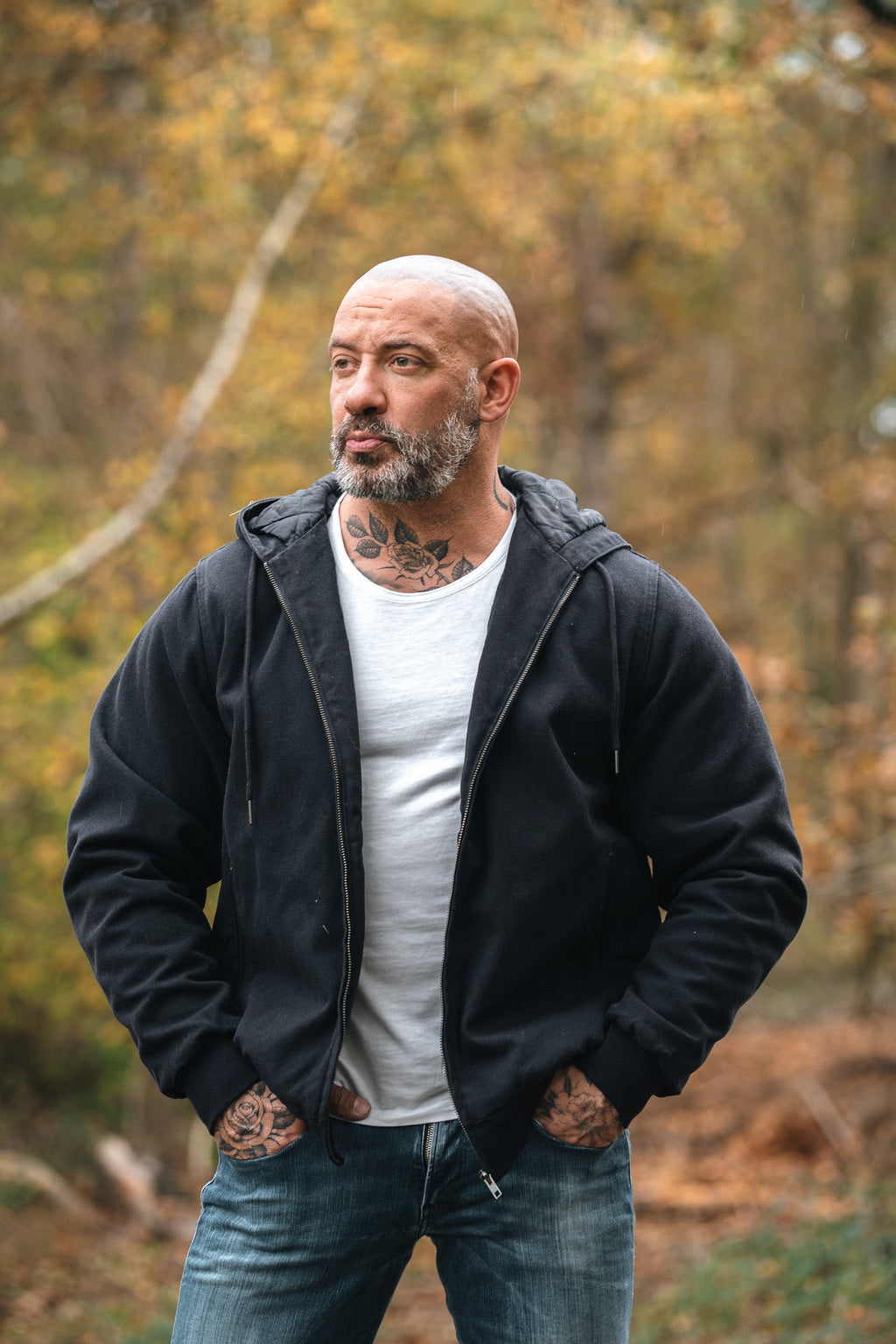 Men's Canvas Bomber Jacket