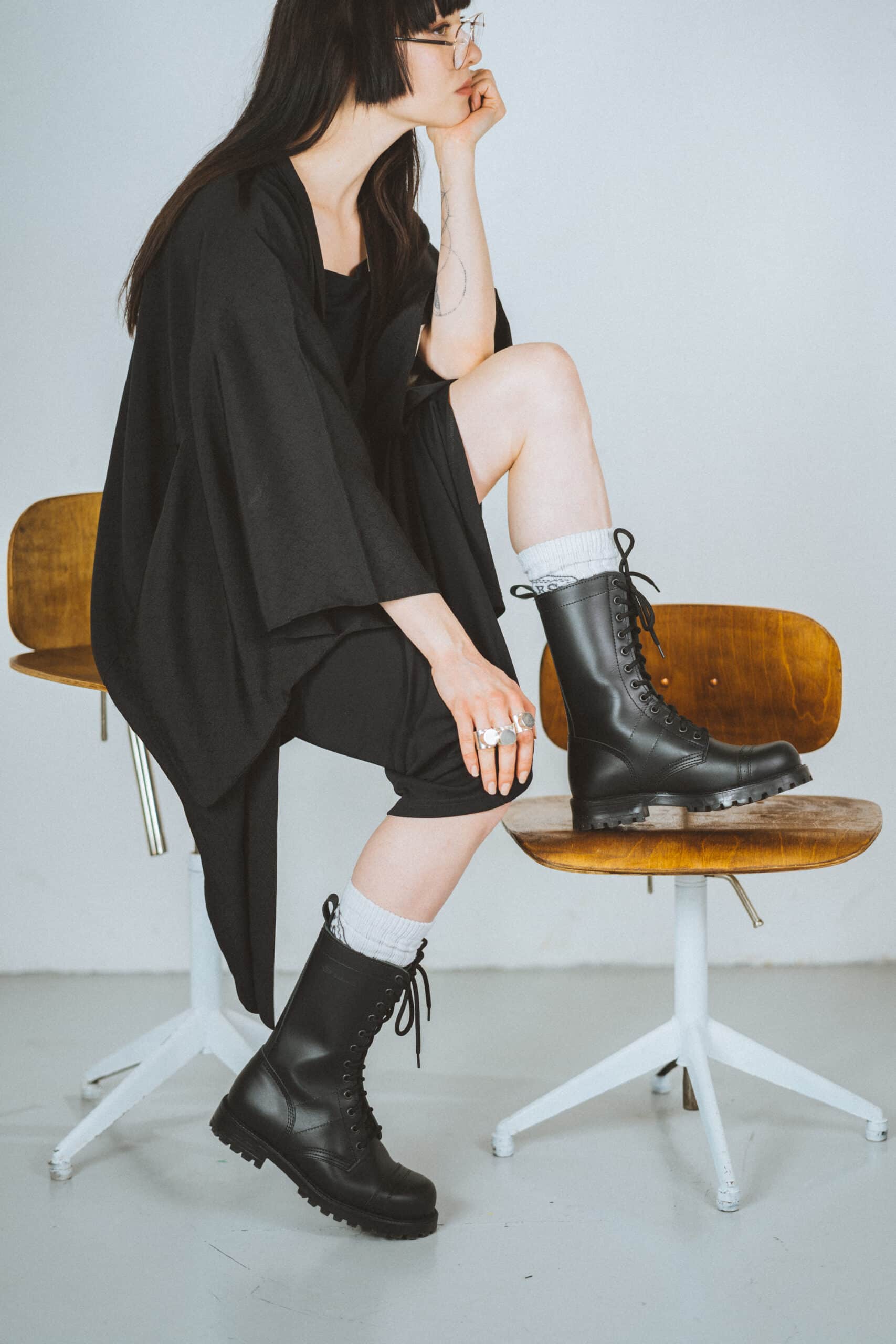 516 High Aviator Boots – Rugged, Stylish, Unisex Leather Footwear by Samelin at www.brixbailey.com